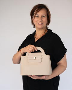 Elegante beige tas