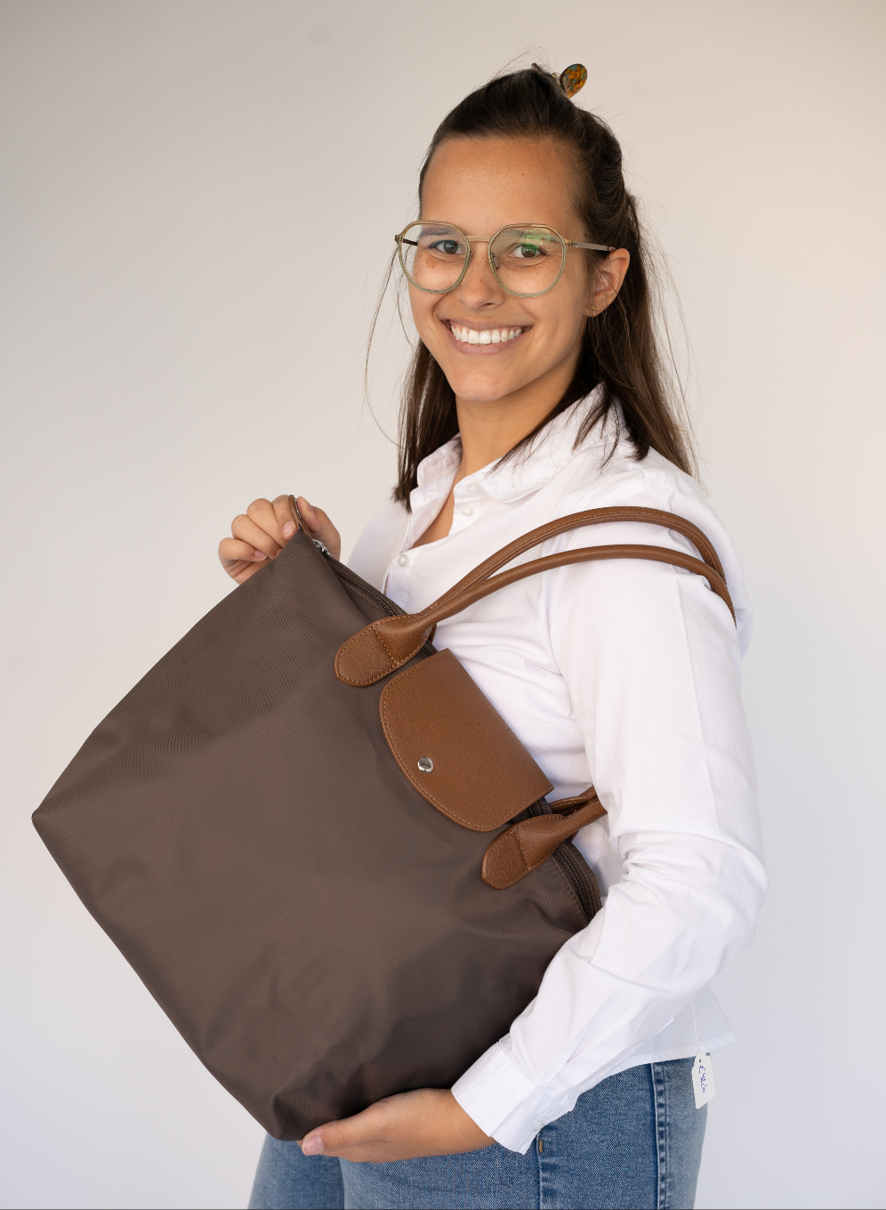 Grote bruine tas