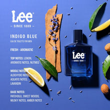 Afbeelding in Gallery-weergave laden, Lee 1889 - Indigo Blue 50ml EdT
