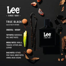 Afbeelding in Gallery-weergave laden, Lee 1889 - True Black 50 ml EdT
