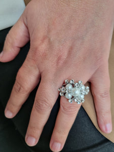 Zilver met verschillende parels