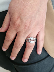 Zilver met mat